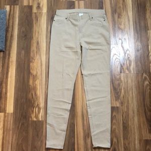 Khaki jeggings in perfect condition